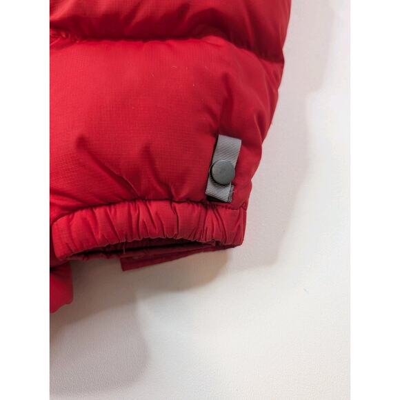 The North Face Nuptse 700 Down Fill Jacket Womens Medium Red Winter Puffer Coat - Picture 5 of 16